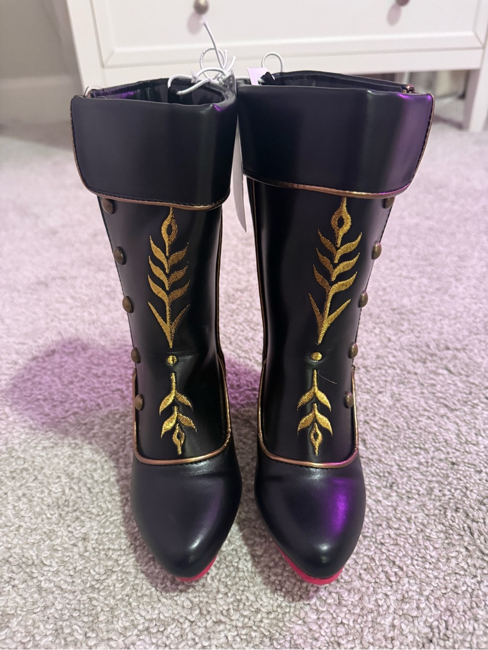 Disney Anna Costume Boots (Frozen 2)